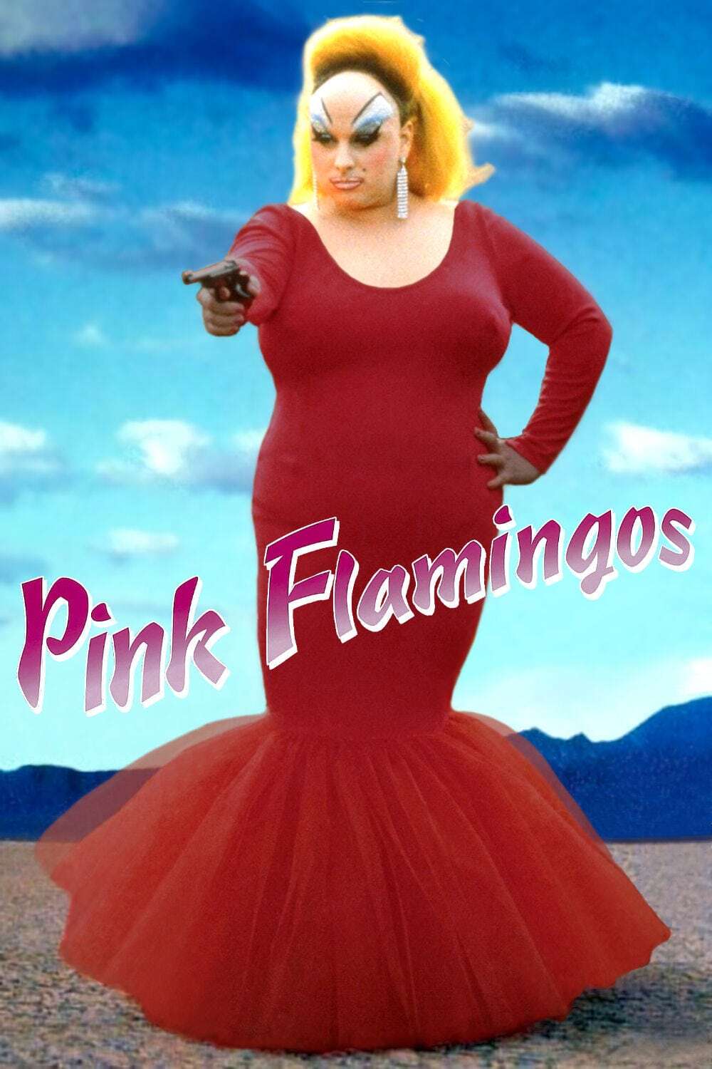 pink flamingos